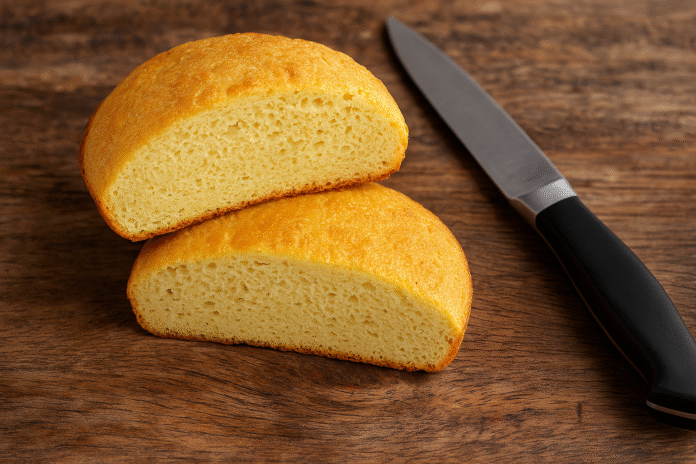 Pão Fit Low Carb com 3 Ingredientes Uma Opção Rápida e Saudável Para o Seu Dia a Dia