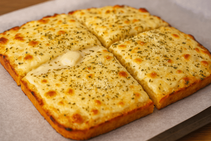 Receita de Pizza de Massa de Frango Fit com Molho de Alho