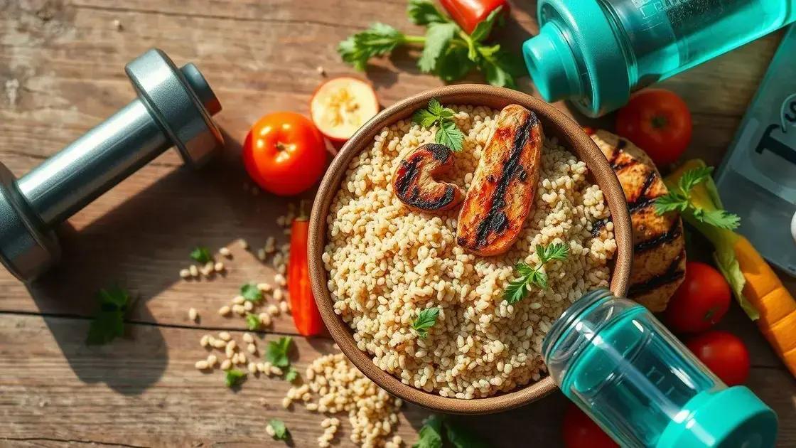 Benefícios da quinoa para a saúde e recuperação muscular Benefícios da quinoa para a saúde e recuperação muscular
