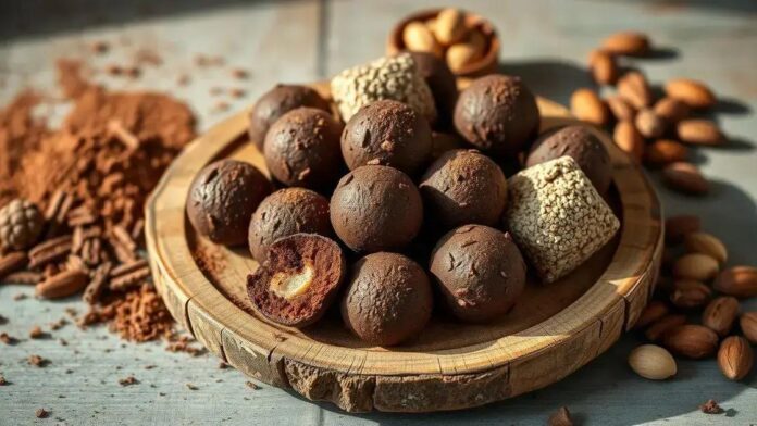 Brigadeiro Fit de Cacau: Receita Saudável com Apenas 3 Ingredientes Brigadeiro Fit de Cacau: Receita Saudável com Apenas 3 Ingredientes