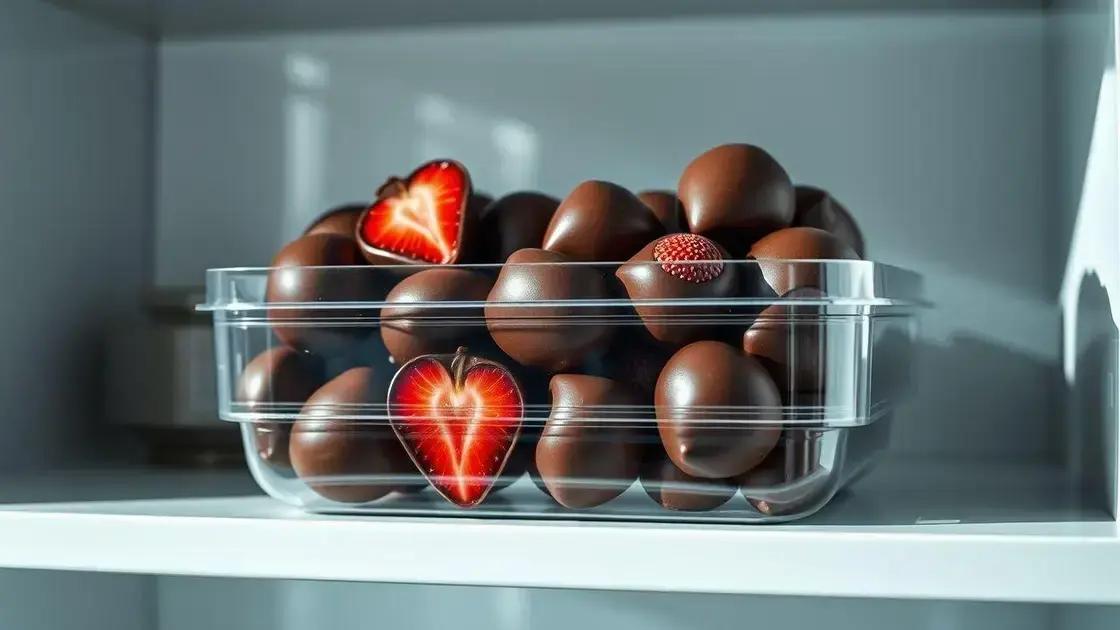Como armazenar bombons fit para manter o sabor e textura Como armazenar bombons fit para manter o sabor e textura