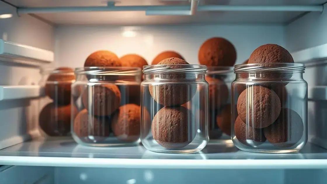 Como armazenar e conservar o brigadeiro fit corretamente Como armazenar e conservar o brigadeiro fit corretamente