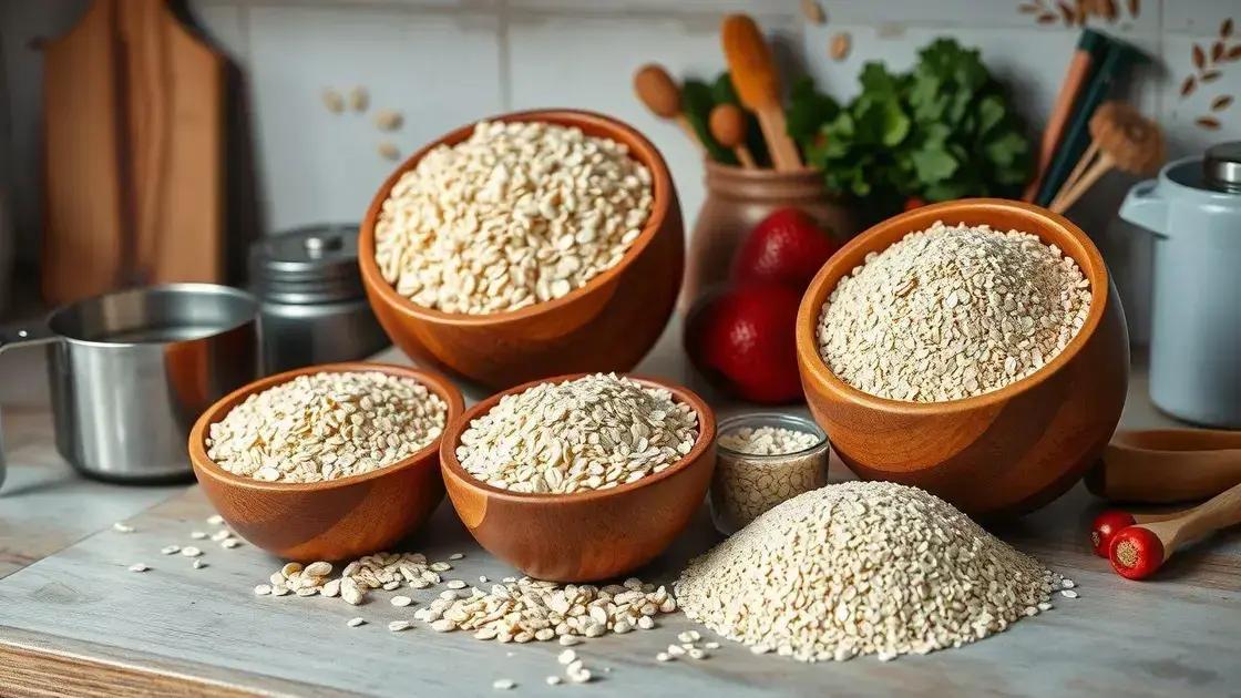 Como escolher a aveia ideal para sua receita Como escolher a aveia ideal para sua receita