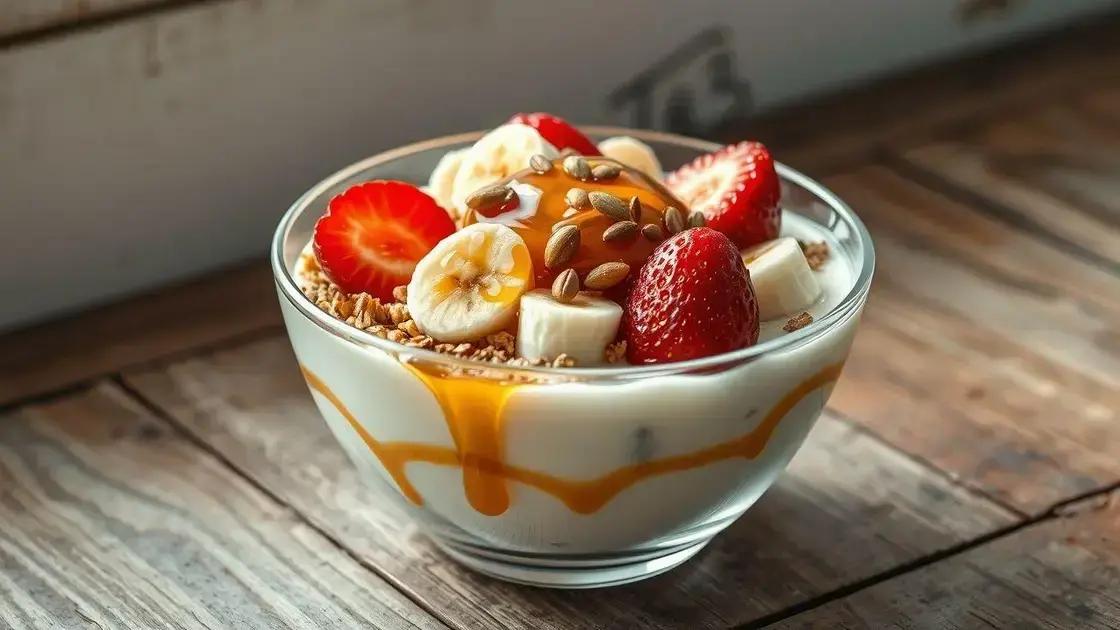 Como preparar o iogurte com granola e mel passo a passo Como preparar o iogurte com granola e mel passo a passo