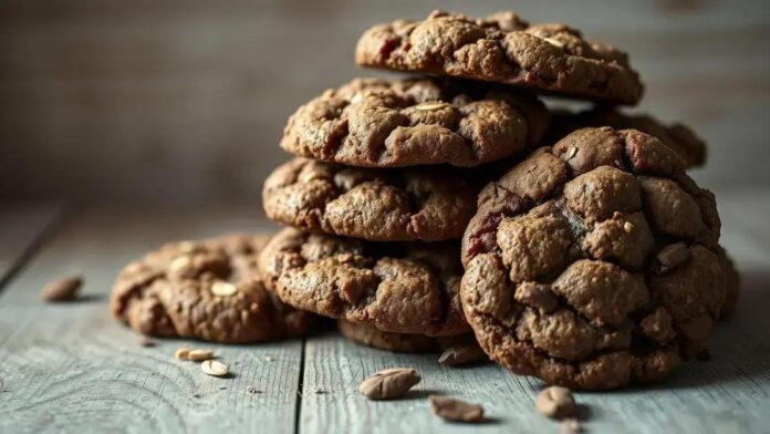 Cookies de Aveia e Cacau Fit: Receita Crocante e Sem Açúcar Refinado