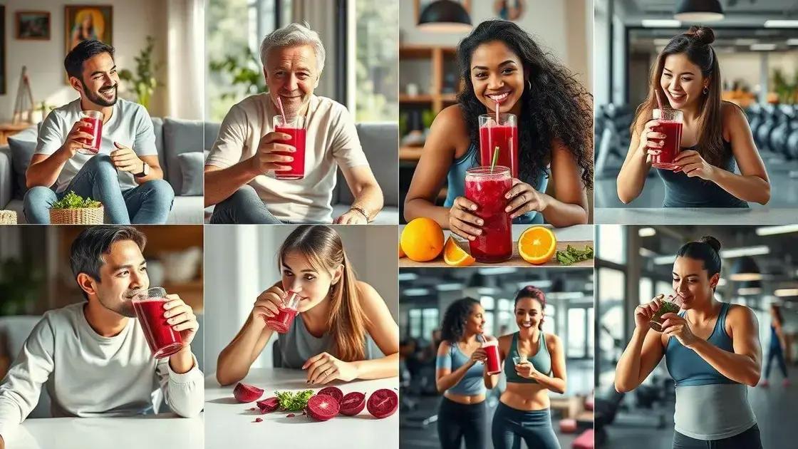 Depoimentos e experiências reais com o suco Depoimentos e experiências reais com o suco