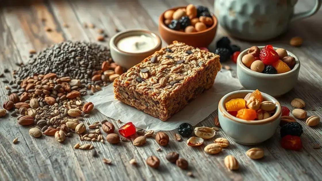 Dicas para deixar a barra mais nutritiva Dicas para deixar a barra mais nutritiva