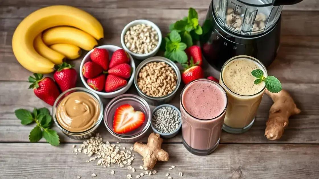 Dicas para variar o smoothie sem perder energia Dicas para variar o smoothie sem perder energia