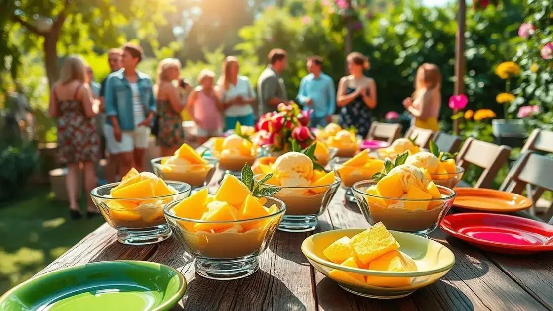 eventos e ocasiões para servir sorvete caseiro fit eventos e ocasiões para servir sorvete caseiro fit