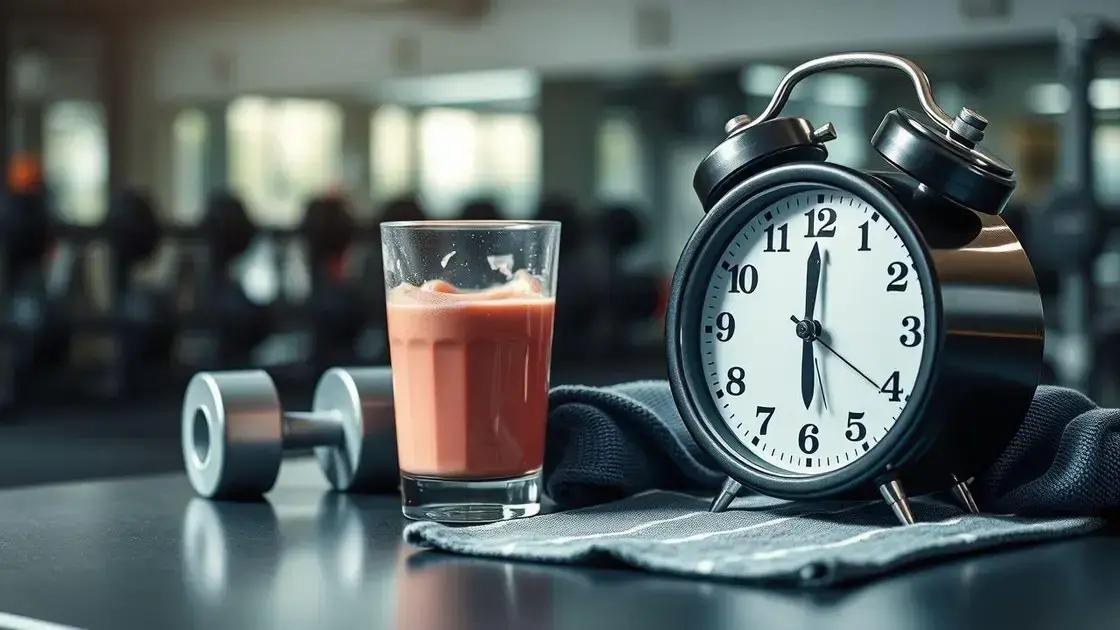 Horários ideais para consumir o shake pós-treino Horários ideais para consumir o shake pós-treino