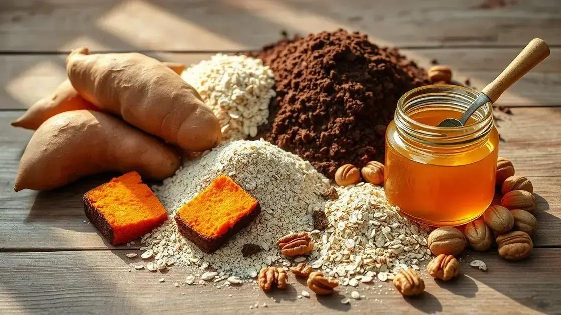Ingredientes principais e seus benefícios Ingredientes principais e seus benefícios