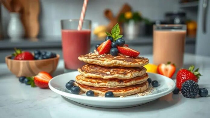 Panqueca de Aveia e Whey: Receita Pré-Treino Prática e Nutritiva