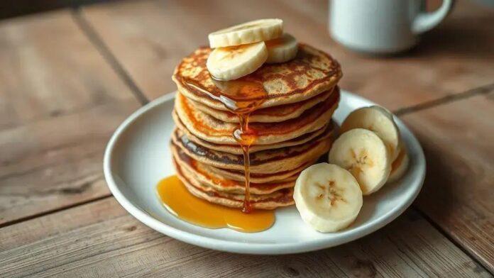 Panqueca de banana fit: receita fácil e nutritiva para o café da manhã Panqueca de banana fit: receita fácil e nutritiva para o café da manhã