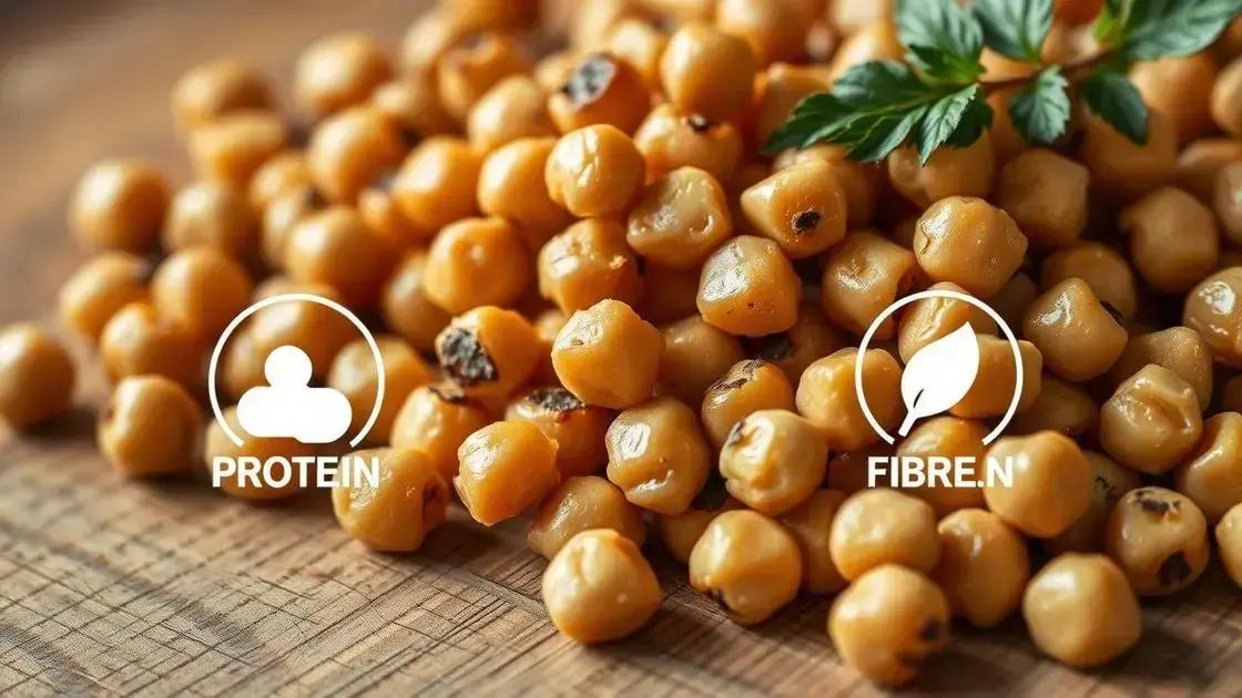 Por que o grão-de-bico é uma boa fonte de proteínas e fibras Por que o grão-de-bico é uma boa fonte de proteínas e fibras