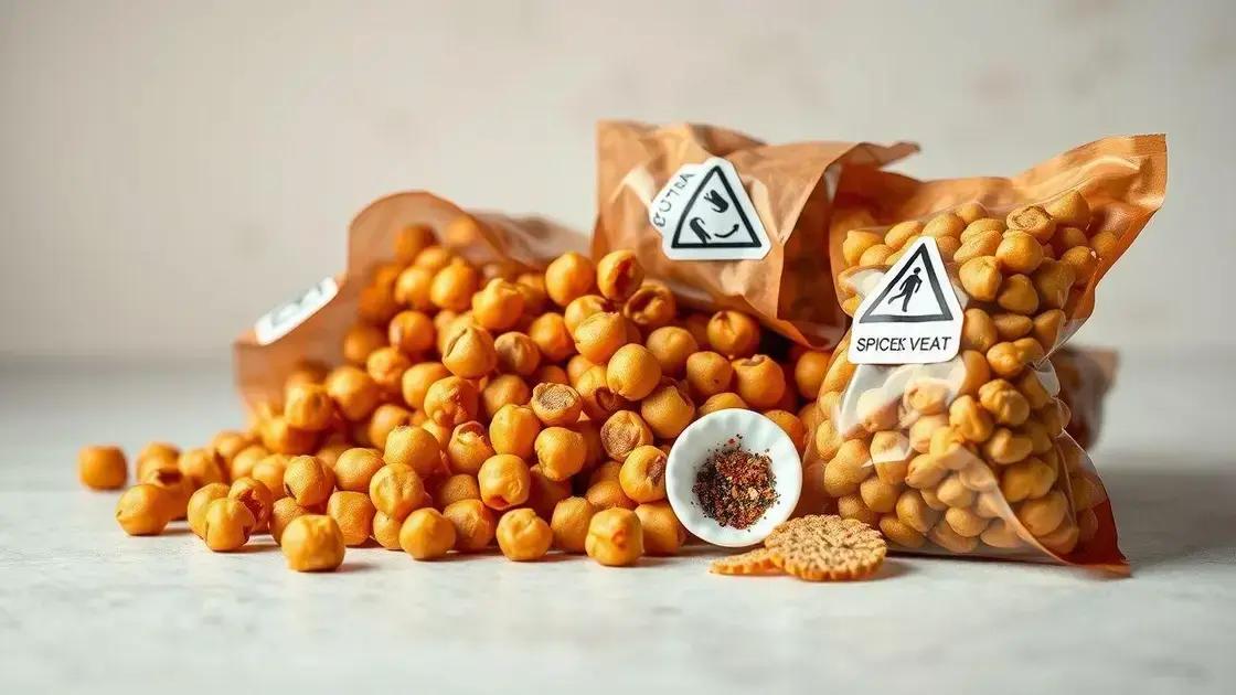 Possíveis contraindicações e cuidados ao consumir o snack Possíveis contraindicações e cuidados ao consumir o snack