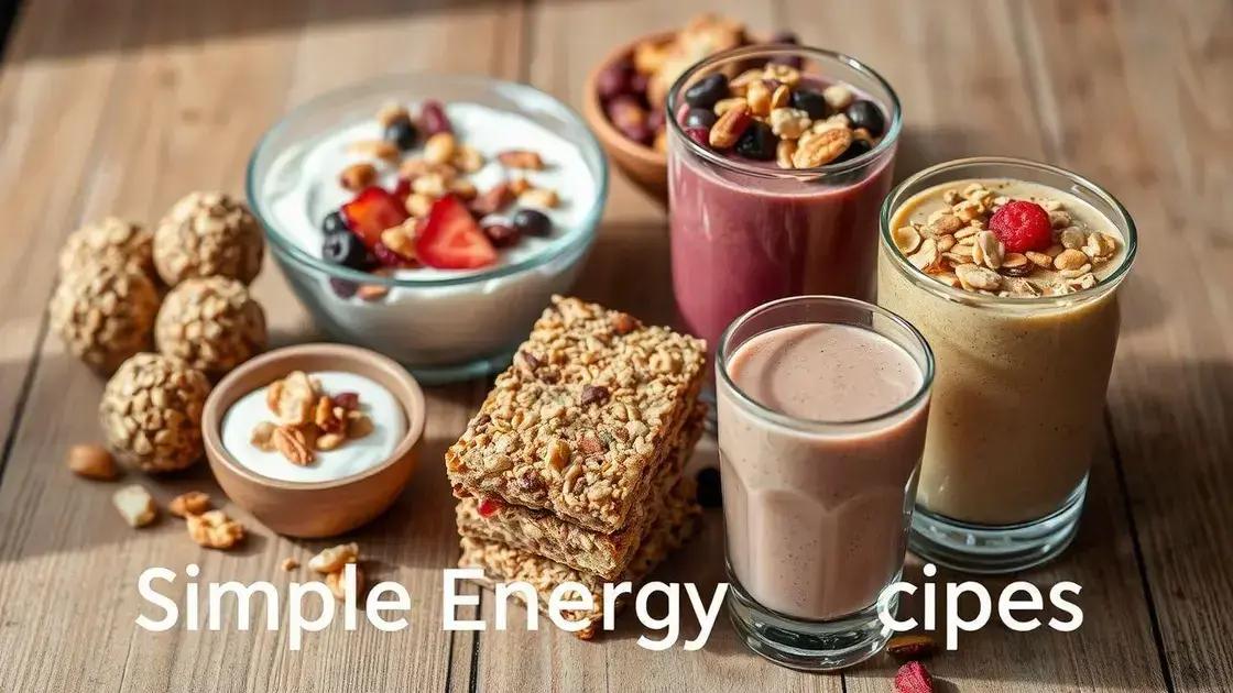 Receitas simples com mix para dar energia rápida Receitas simples com mix para dar energia rápida