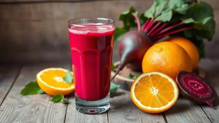 Suco Pré-Treino de Beterraba com Laranja: Receita Natural para Aumentar a Resistência