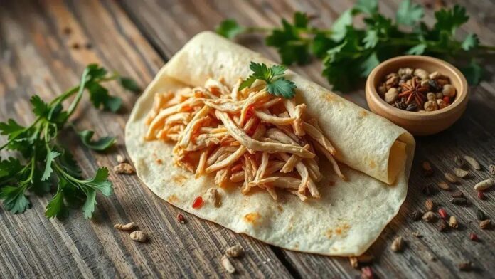 Tapioca com Frango Desfiado: Receita Pré-Treino Rica em Proteínas Tapioca com Frango Desfiado: Receita Pré-Treino Rica em Proteínas