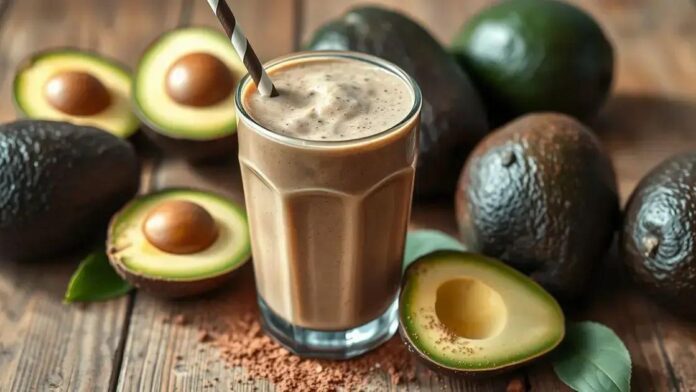 Vitamina Pré-Treino de Abacate com Cacau: Receita Energética e Cremosa Vitamina Pré-Treino de Abacate com Cacau: Receita Energética e Cremosa