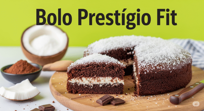 Bolo Prestígio Fit Delicioso e Saudável! Bolo Prestígio Fit Delicioso e Saudável!