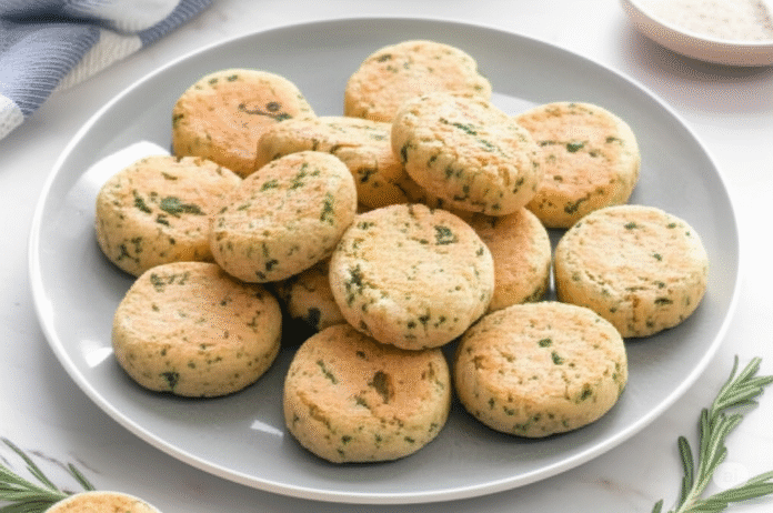 Bolinho de Arroz com Frango e Aveia Leve e Saboroso