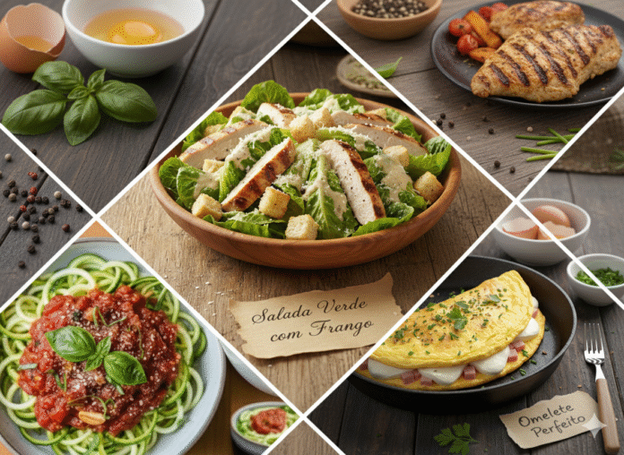 Sem ideias para o Jantar Descubra 3 Receitas Fit e Rápidas para o dia a dia