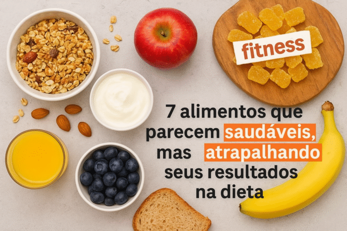 7 alimentos que parecem saudáveis, mas estão atrapalhando seus resultados na dieta