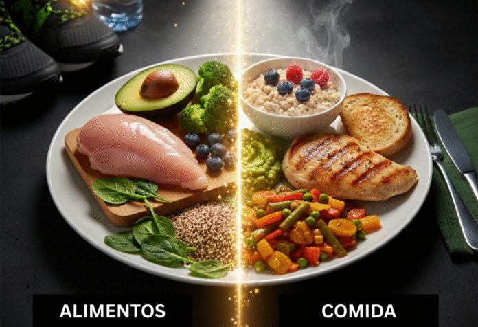 Alimento vs. Comida Entenda a Diferença e Potencialize Seus Treinos Alimento vs. Comida Entenda a Diferença e Potencialize Seus Treinos