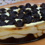 Sobremesa Cremosa de Coco com Ameixas