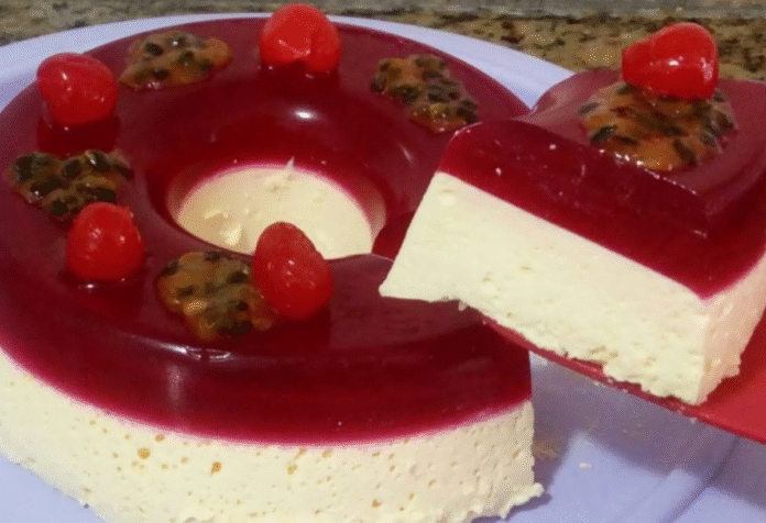 Sobremesa Gelada Ultra-Fácil com Apenas Dois Ingredientes Base