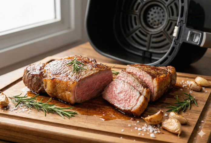 Receita contra filé na air fryer descubra o segredo para uma carne suculenta
